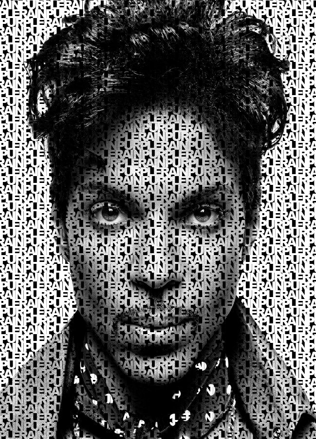 Lotta Lettas artwork titled Purple Rain