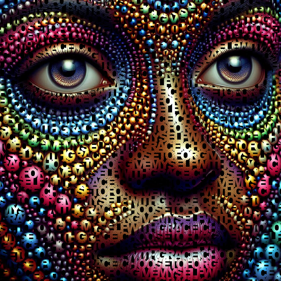 Lotta Lettas artwork titled Forgive Myself