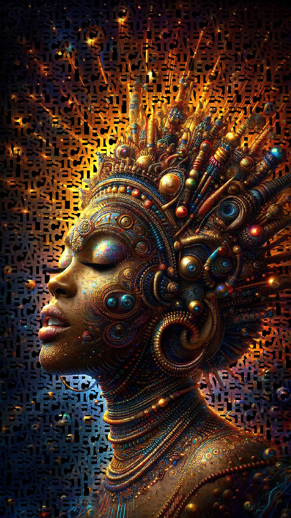 Lotta Lettas artwork titled Self Care / Cosmic